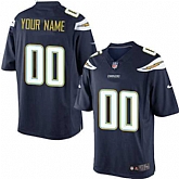 Customized Men & Women & Youth San Diego Chargers Navy Blue Team Color Nike Game Stitched Jersey,baseball caps,new era cap wholesale,wholesale hats